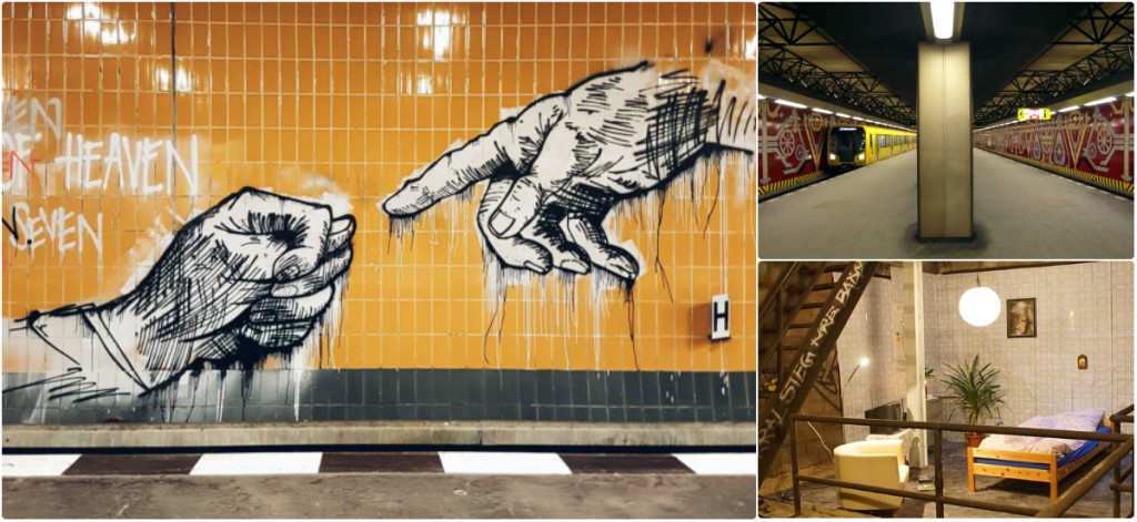u-bahn underground art exhibitions